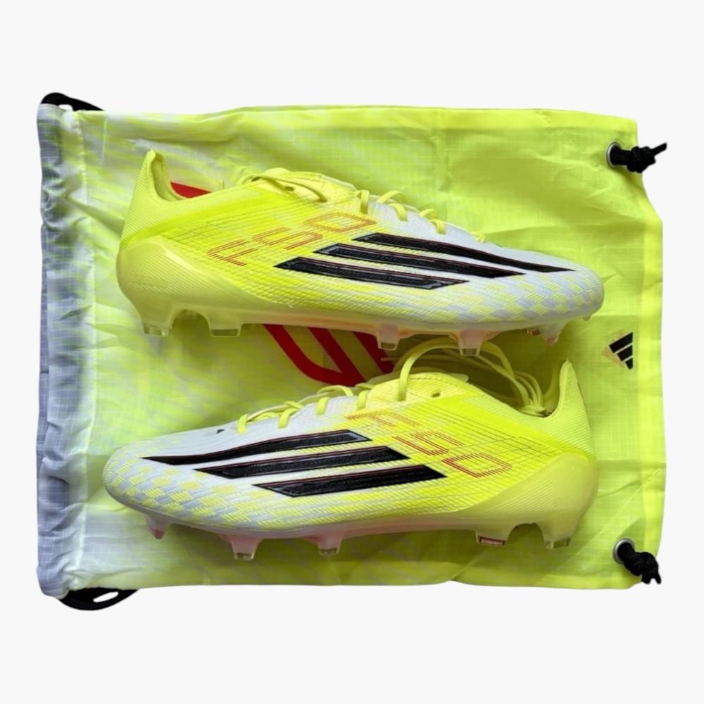 adidas F50 Elite FG 'Born For Goals Pack' Solar Yellow Cleats JR6457 Men Size 7